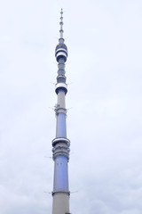 Fototapeta premium Television and broadcasting tower 