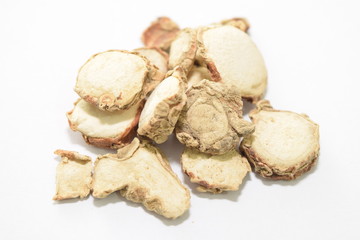 Dried ginger.