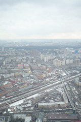 View from Ostankino television tower