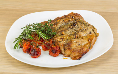 Roasted pork