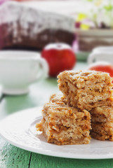 slices of apple pie