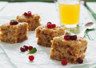 pieces of apple pie