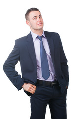 Confident businessman
