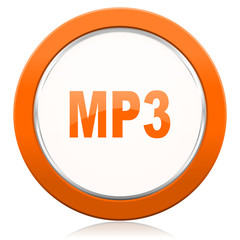 mp3 orange icon
