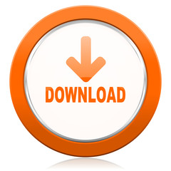 download orange icon