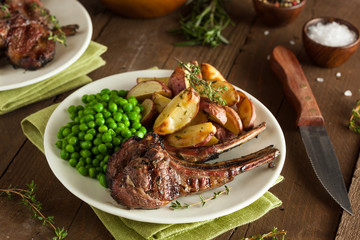 Organic Grilled Lamb Chops
