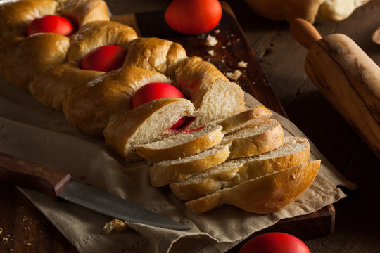 Homemade Greek Easter Bread