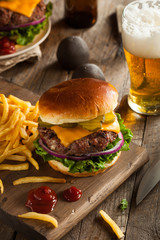 Grass Fed Bison Hamburger © Brent Hofacker