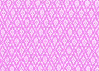 Colorful wale, fabric Thailand pattern texture may use as backgr