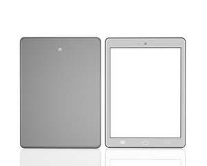 tablet on white background,tablet  illustration