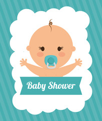 Baby design, vector illustration.