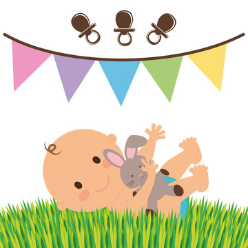 Baby design, vector illustration.