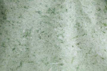 Obraz premium Green natural handmade paper