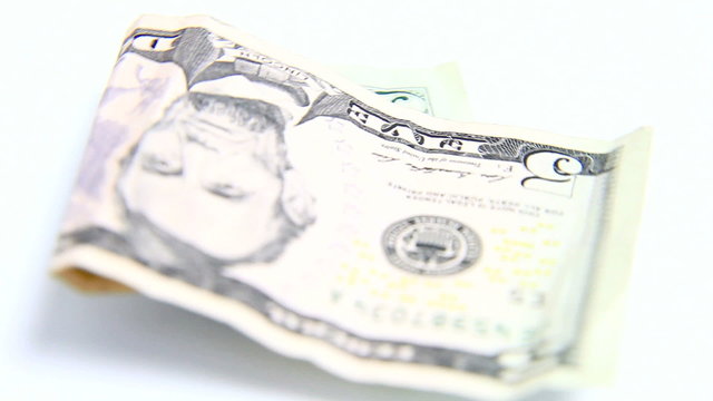 Five dollar note