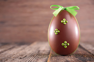 chocolate easter egg