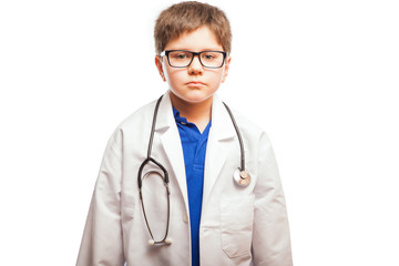 Kid wants to be a doctor