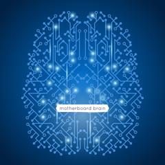 Circuit Motherboard Illustration