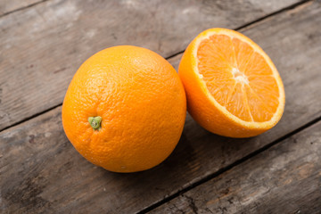Fresh, juicy orange