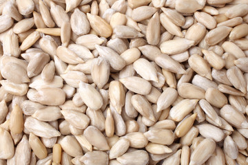 Unshelled sunflower seeds