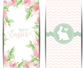 Naklejka premium Easter vintage