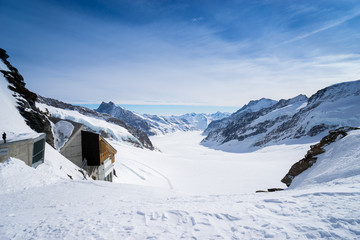 Swiss mountain, Jungfrau, Switzerland, ski resort