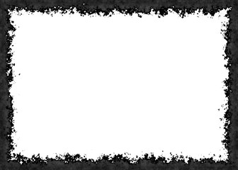 frame from charcoal on white backgrounds