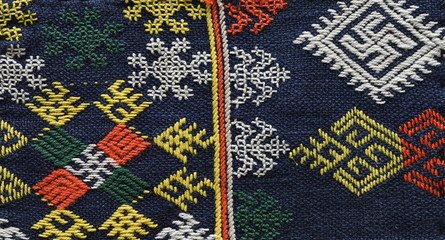 Antique fabric pattern