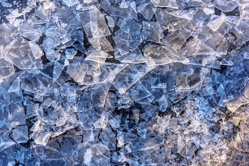 cracked ice texture