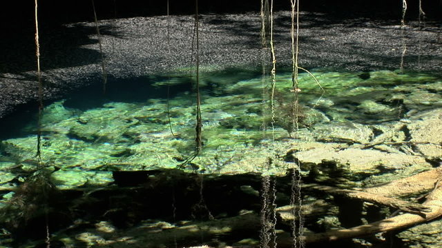 Main cave in Lucayan National Park on Grand Bahama