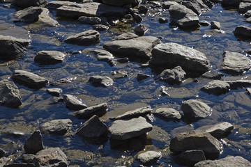 Hintergrund Gebirgsbach
