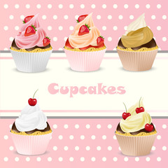 Vintage Cupcake