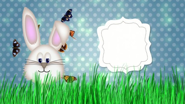 Frohe Ostern Osterhase Video Animation