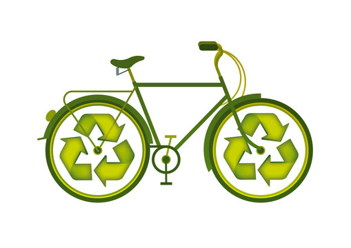 recycling bicycle
