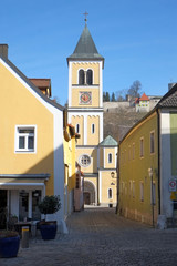 Fototapeta na wymiar St. Vitus in Burglengenfeld