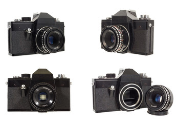 alte antike fotokamera, fotoapparat