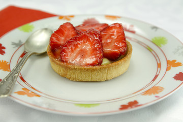 tartelette aux fraises