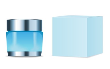 Cosmetic tube and packaging. Place for your text.