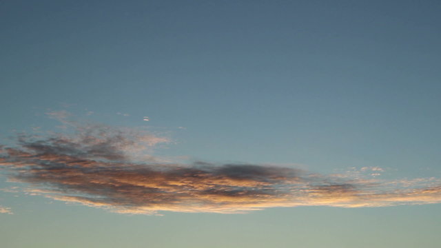 Sunset Cloud Shaping