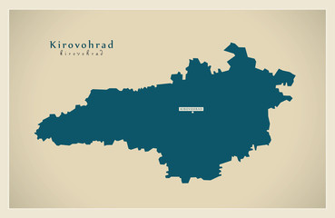 Modern Map - Kirovohrad UA