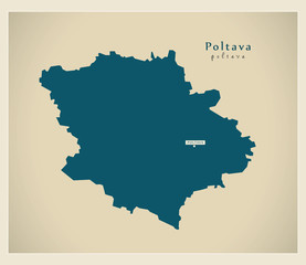 Modern Map - Poltava UA