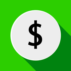 Obraz premium Money icon - dollar sign. Vector illustration. Eps10