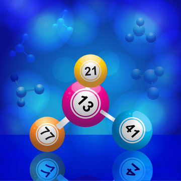 Bingo balls molecule