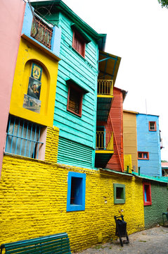 caminito street, La Boca neighborhood, Buenos Aires, Argentina
