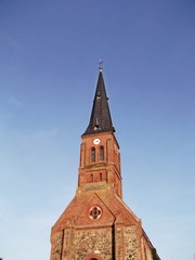 Evangelischen Dorfkirche in Wichmannsdorf