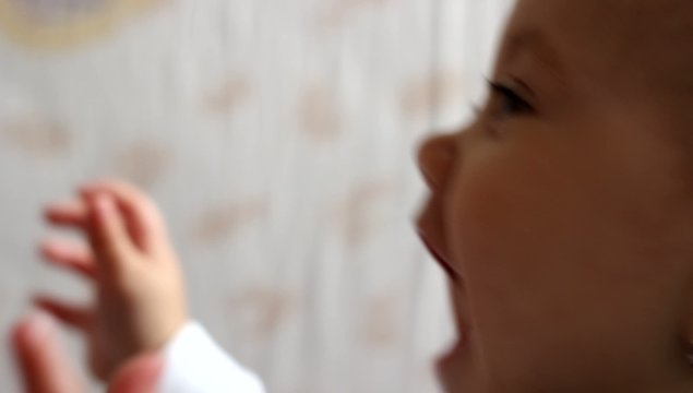 Baby in Profile Portrait