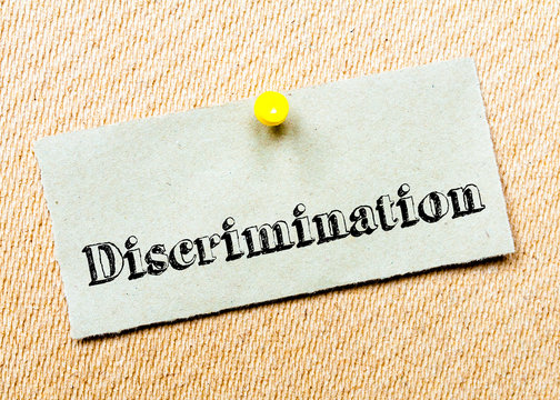 Discrimination Message