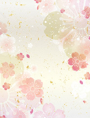 桜　和柄 春