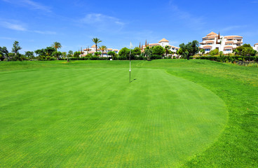 Golf course, Huelva, Andalusia, Spain