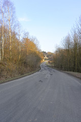 Road to village