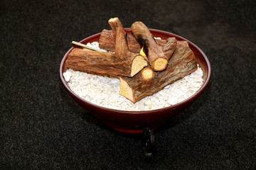 Fake Log Fire